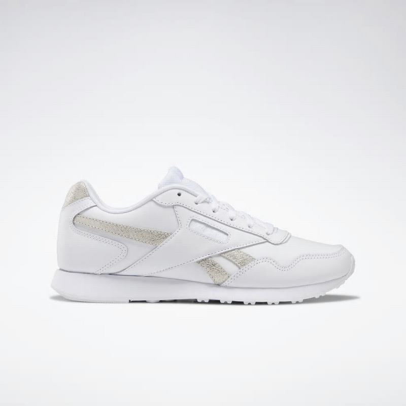 Reebok Royal Glide Lx Tenisky Damske - Biele/Zlate MA5895ZP